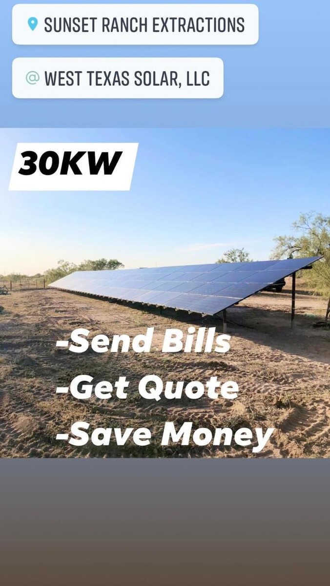 Images West Texas Solar