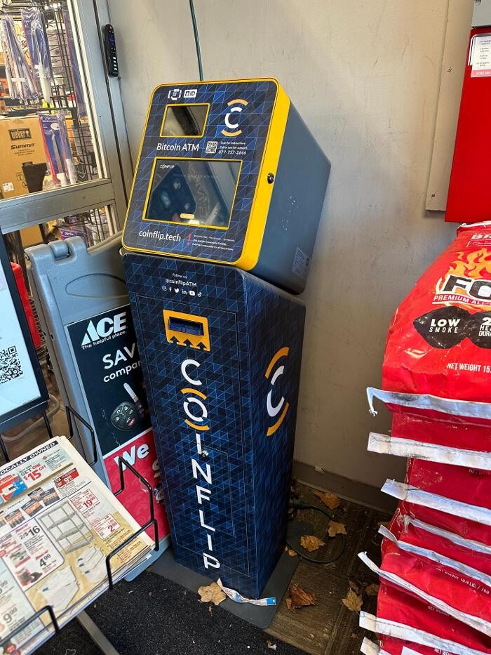 Images CoinFlip Bitcoin ATM - Mutual Ace Hardware (Palatine)