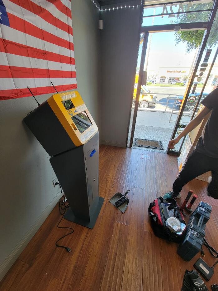 Images Bitcoin ATM Orange - Coinhub