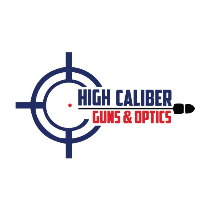 High Caliber Guns & Optics Logo