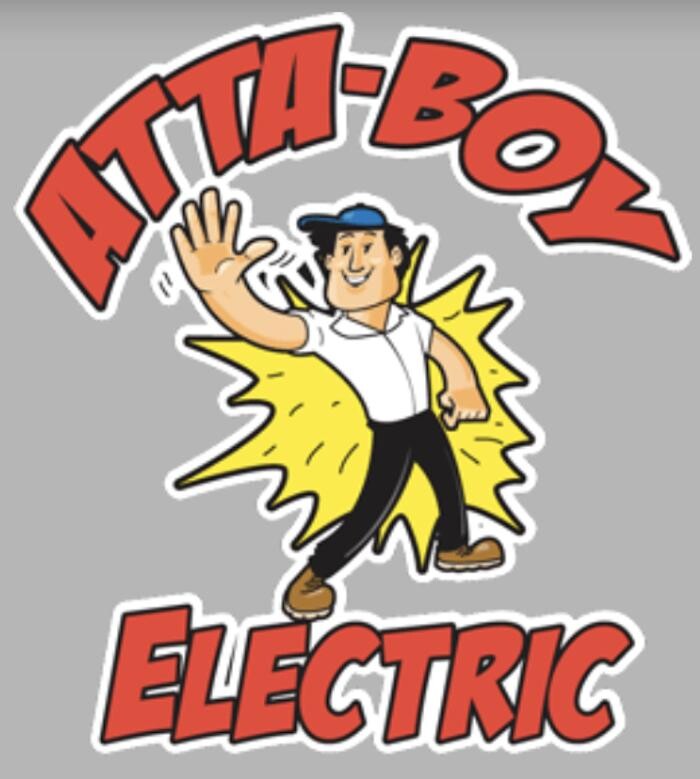 Attaboy Electrician Logo