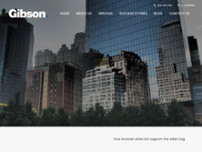 Gibson Company website screenshot