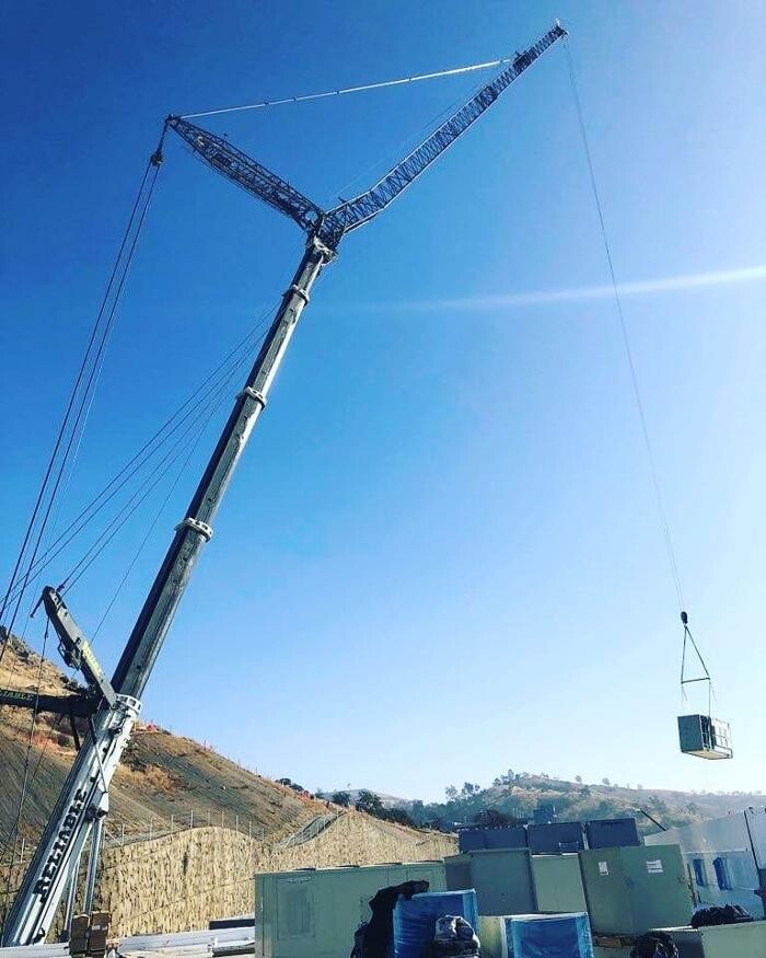 Images Reliable Crane Service