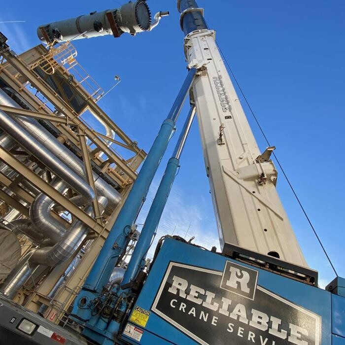 Images Reliable Crane Service