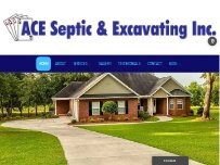 Website Screenshot Ace Septic Tank Service