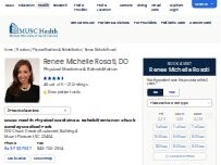 Website Screenshot Renee Michelle Rosati, DO