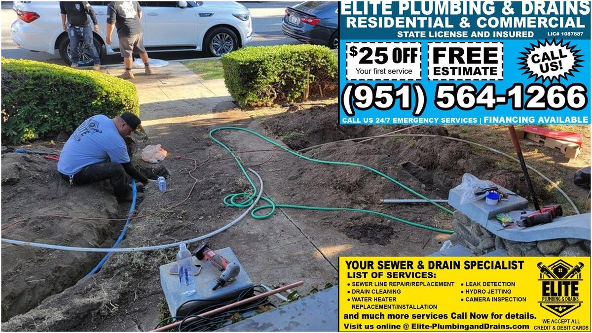 Images Elite Plumbing & Drains LLC