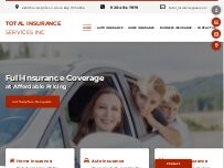 Website Screenshot Total Insurance Services