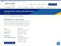 Website Screenshot Rockland Trust Bank