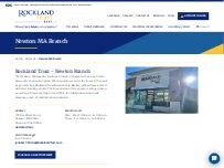 Website Screenshot Rockland Trust Bank