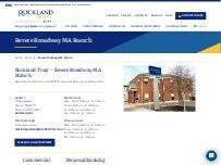 Website Screenshot Rockland Trust Bank