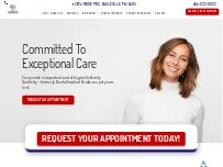 Website Screenshot Eagleville Family Dentistry