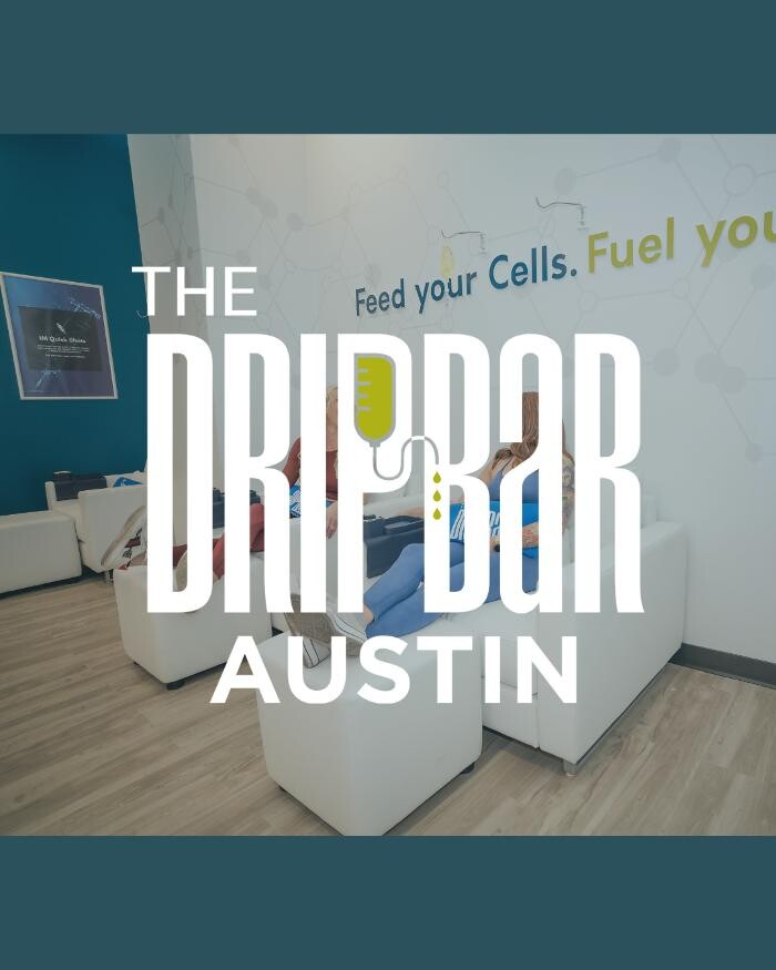 The DRIPBaR Austin The Domain Logo