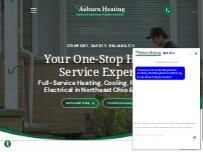 Website Screenshot Auburn Heating Plumbing & AC