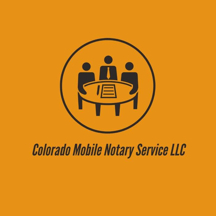 Colorado Mobile Notary Service LLC Logo