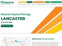 Website Screenshot Phoenix Physical Therapy