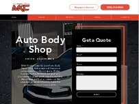 Website Screenshot Mike Knight Customs