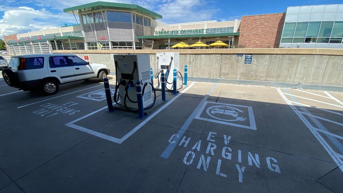 Images EVgo Car Charging Station