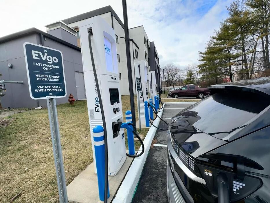 Images EVgo Car Charging Station
