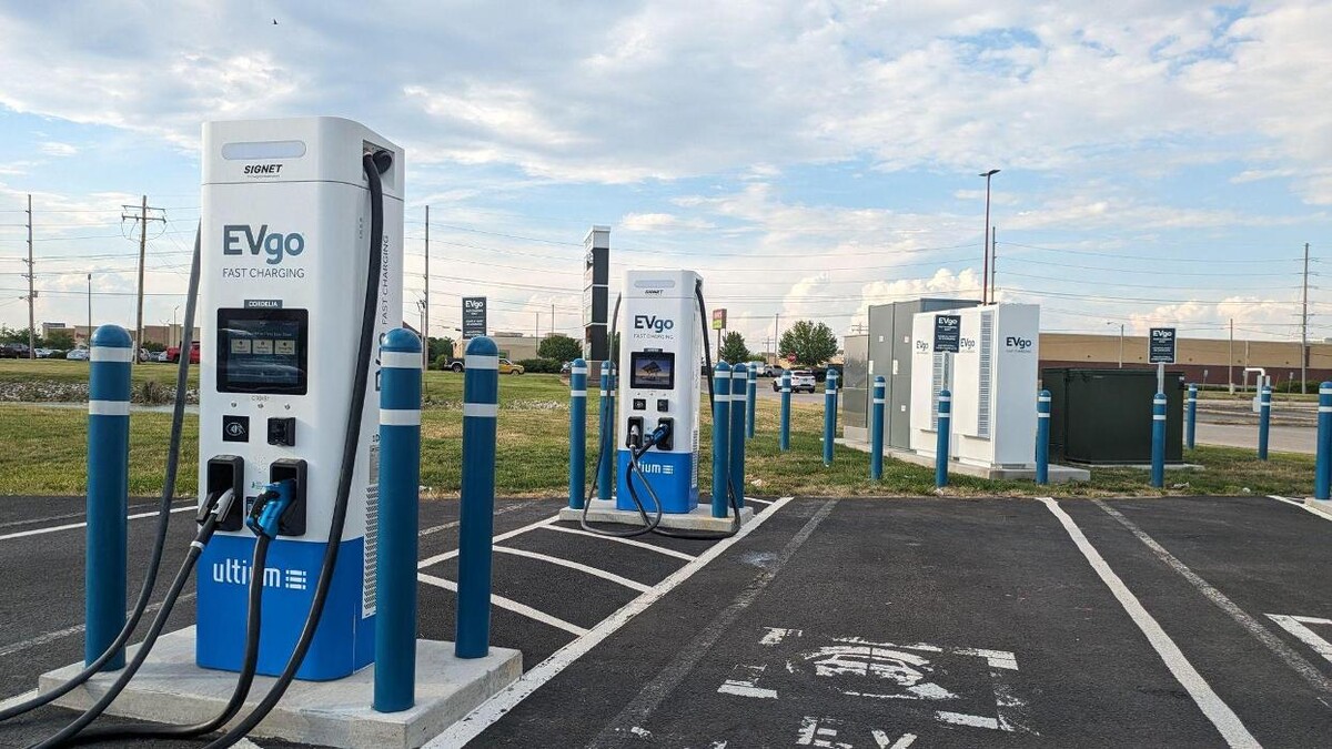 Images EVgo Car Charging Station