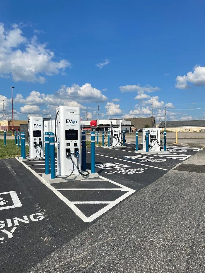 Images EVgo Car Charging Station