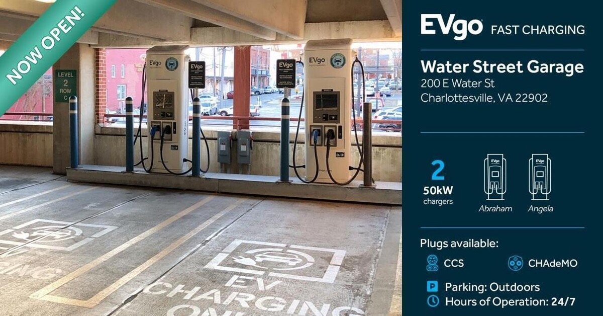 Images EVgo Car Charging Station