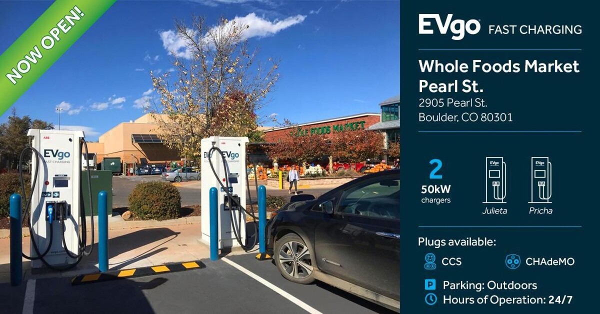 Images EVgo Car Charging Station