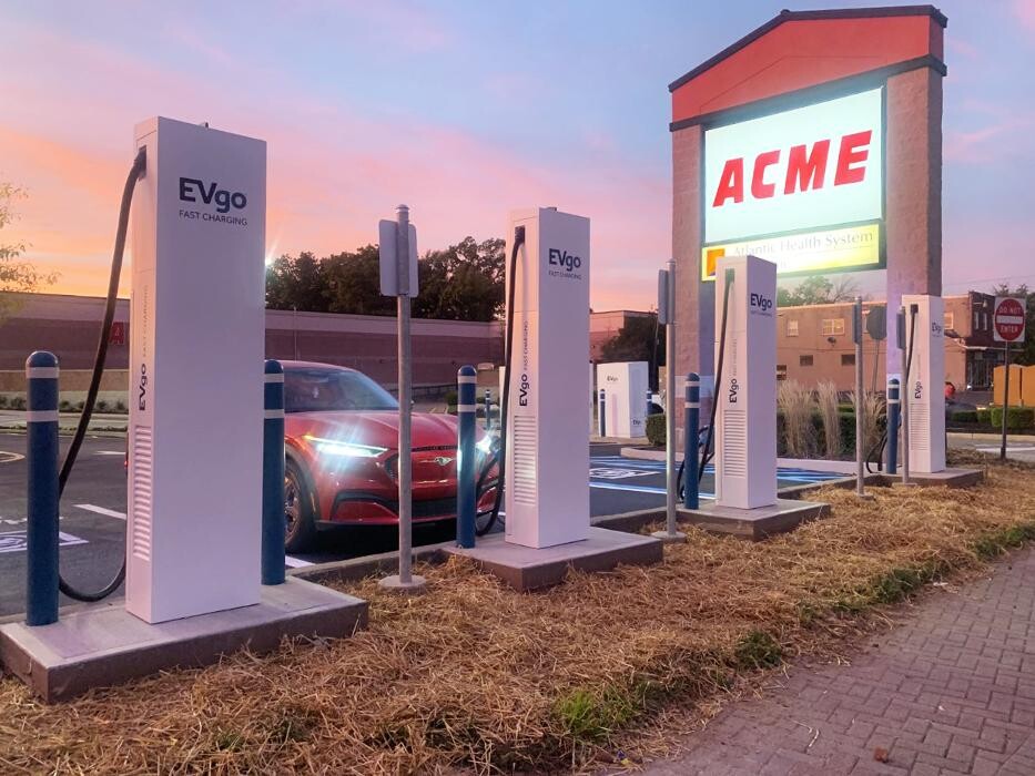 Images EVgo Car Charging Station