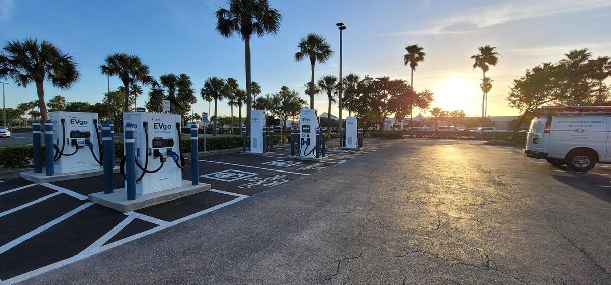 Images EVgo Car Charging Station