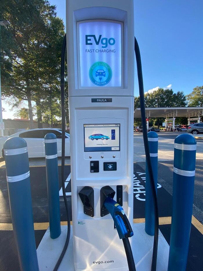 Images EVgo Car Charging Station