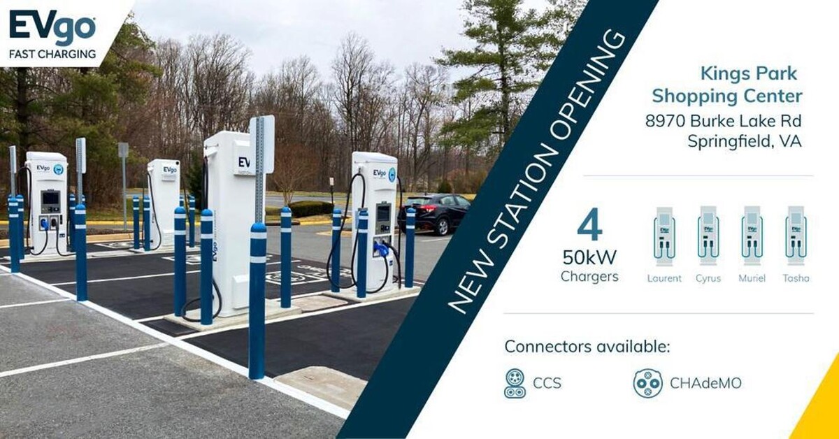 Images EVgo Car Charging Station