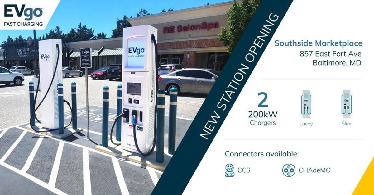 Images EVgo Car Charging Station