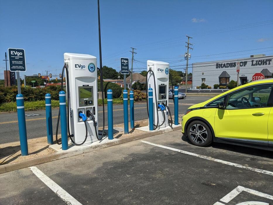 Images EVgo Car Charging Station