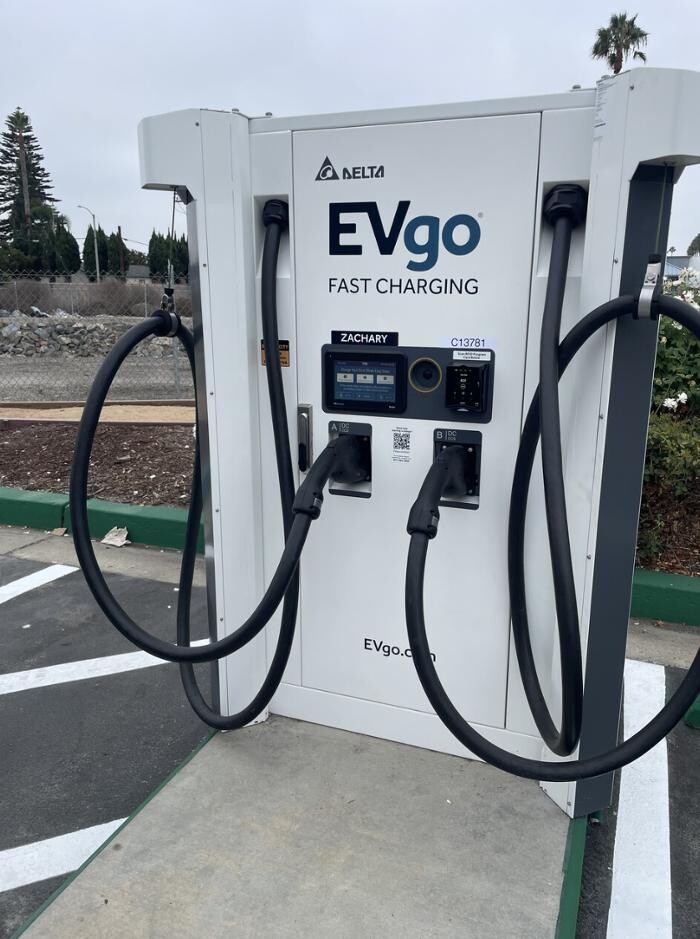 Images EVgo Car Charging Station