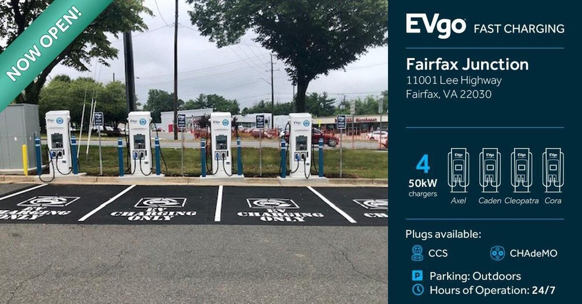 Images EVgo Car Charging Station