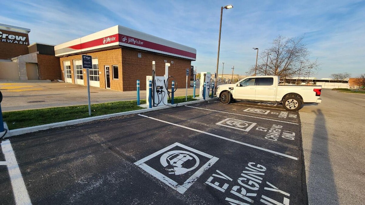 Images EVgo Car Charging Station