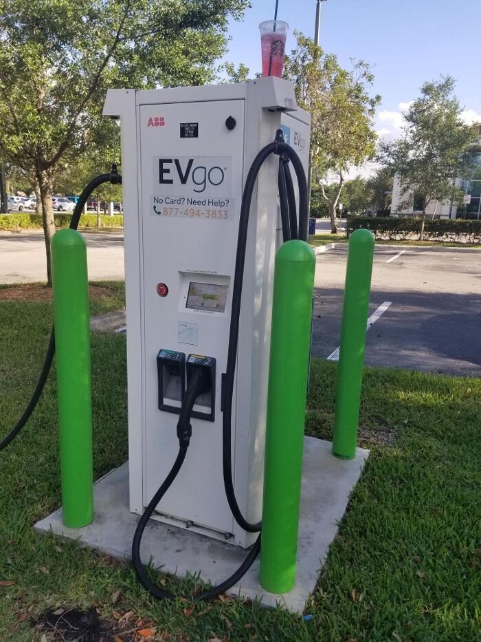 Images EVgo Car Charging Station