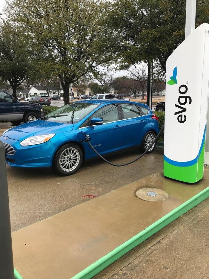 Images EVgo Car Charging Station