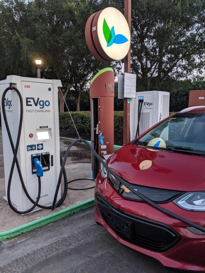 Images EVgo Car Charging Station