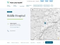 Website Riddle Hospital