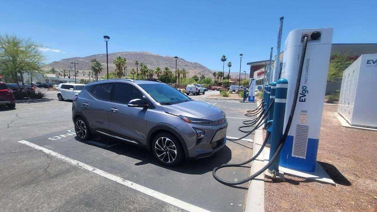 Images EVgo Car Charging Station