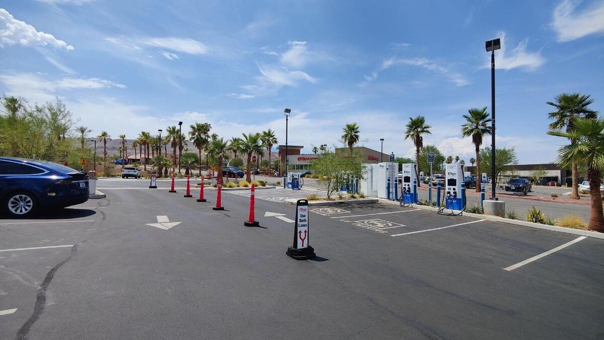 Images EVgo Car Charging Station