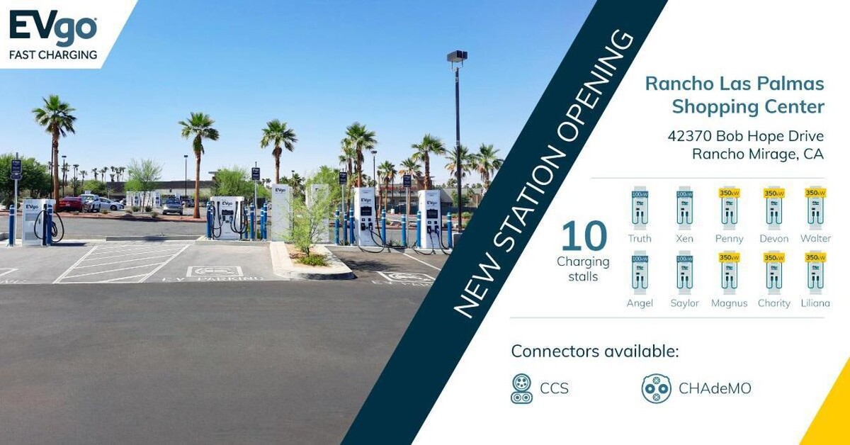 Images EVgo Car Charging Station