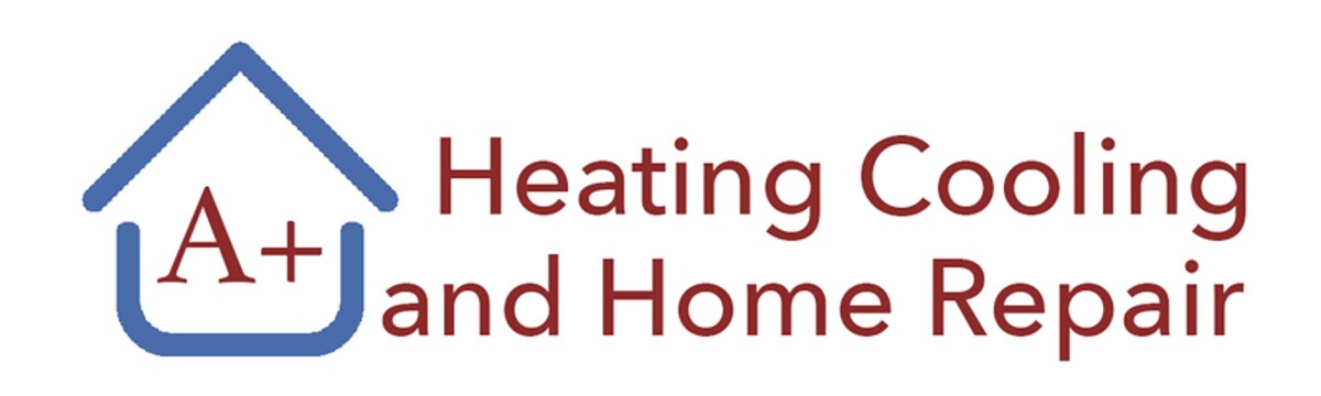 A+ Heating Cooling and Home Repair Logo