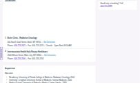 Website Screenshot Jeffrey S. Gilroy, MD