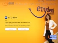 Website Screenshot Evydent Dentistry PC