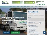 Website Screenshot Turf Magic
