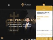Website Screenshot The Ricky Rod Law Group