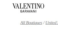 Website Screenshot VALENTINO