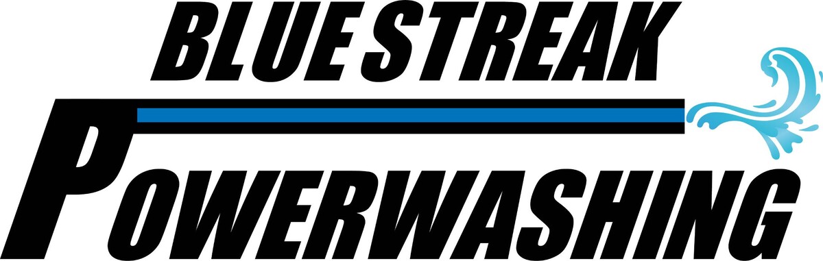 Blue Streak Powerwashing Logo